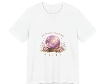 Crystal Ball Tee | witchcore moon phase, herblore mystic