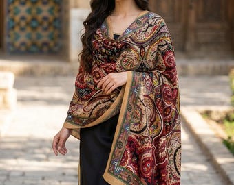 Women's Accessories, Shawls, Scarves, Handkerchiefs, Shoulder Shawls, Wool, Silk, Natural Fibers