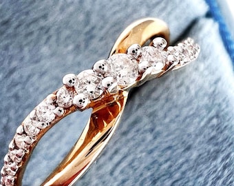 Infinity Natural Diamond Anniversary Ring