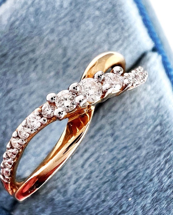 Infinity Natural Diamond Anniversary Ring