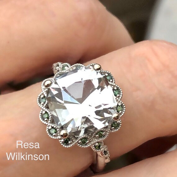 goshenite ring