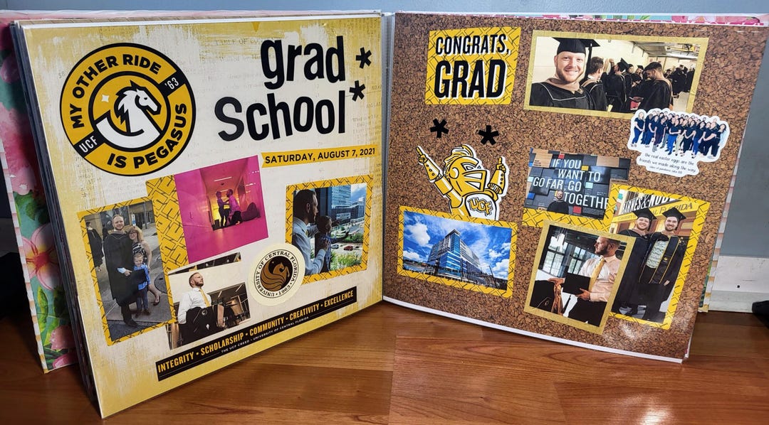 Custom Scrap Custom Scrapbook Layout ~ Scrappy AF! Personalized 12x12 2-page Layout ...