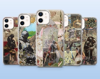 Medieval Phone Case Middle Age Fine Art Cover for iPhone 17Pro, 16, 15, 14, 13, 12, Samsung S25, S24, S23, S22, A16, A26, A56, Pixel 10,9Pro