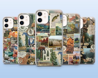National Park Phone Case Nature Forest Cover for iPhone 17Pro, 16, 15, 14, 13, 12, Samsung S25, S24, S23, S22, A16, A26, A56, Pixel 10, 9Pro