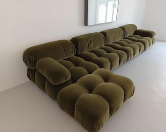 Mario Bellini Modular Sofa, 1970 C&B Italia Sectional Couch