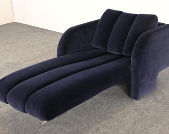 Vladimir Kagan Chaise Longue, Sculptural Mid Century Modern Lounge Chair