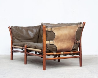 Vintage Ilona Sofa by Arne Norell | 1971 Swedish Modern Lounge Couch