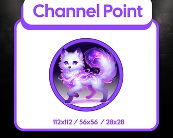 Fantasy Magic Wolf Channel Point Icon – Witchy Twitch Reward | Witchy Stream Assets, Instant Download