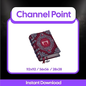 Op de afbeelding: Digitale illustratie van een bordeauxrood boek met zilveren accenten en een vampierthema. De omslag toont een centraal embleem met hoektanden en een bloeddruppel. Het boek heeft een lint-bladwijzer met een vleermuisbedel.