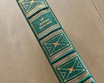Of Human Bondage by W. Somerset Maugham International Collectors Library Vintage Green Gilt Hardcover