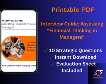 財務思考面接ガイド：10の戦略的質問（PDF）