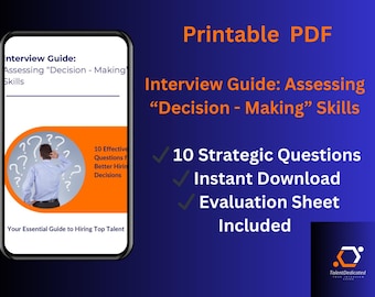 意思決定スキル面接ガイド：10の戦略的な質問（PDF）