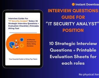 Guía de entrevista para analista de seguridad informática / Contratación en ciberseguridad / Preguntas estructuradas y criterios de evaluación