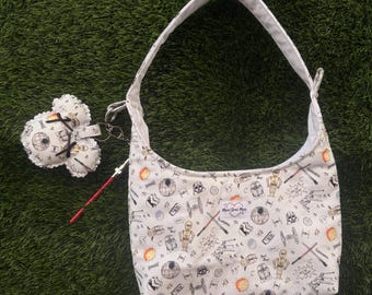 Sketch galactic battle handbag!