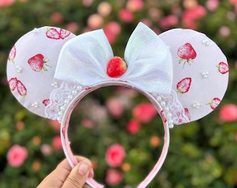 Strawberry Mouse Ears