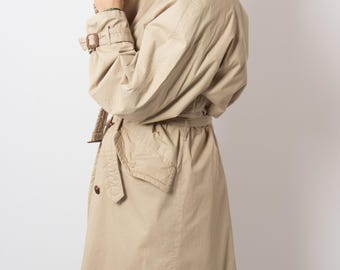 Klasyczny płaszcz męski Henry Cotton Double-Rise z bawełny, oversize, w kratę, z podszewką, zimowy, w stylu Heritage, rozmiar L/XL, prezent dla męża