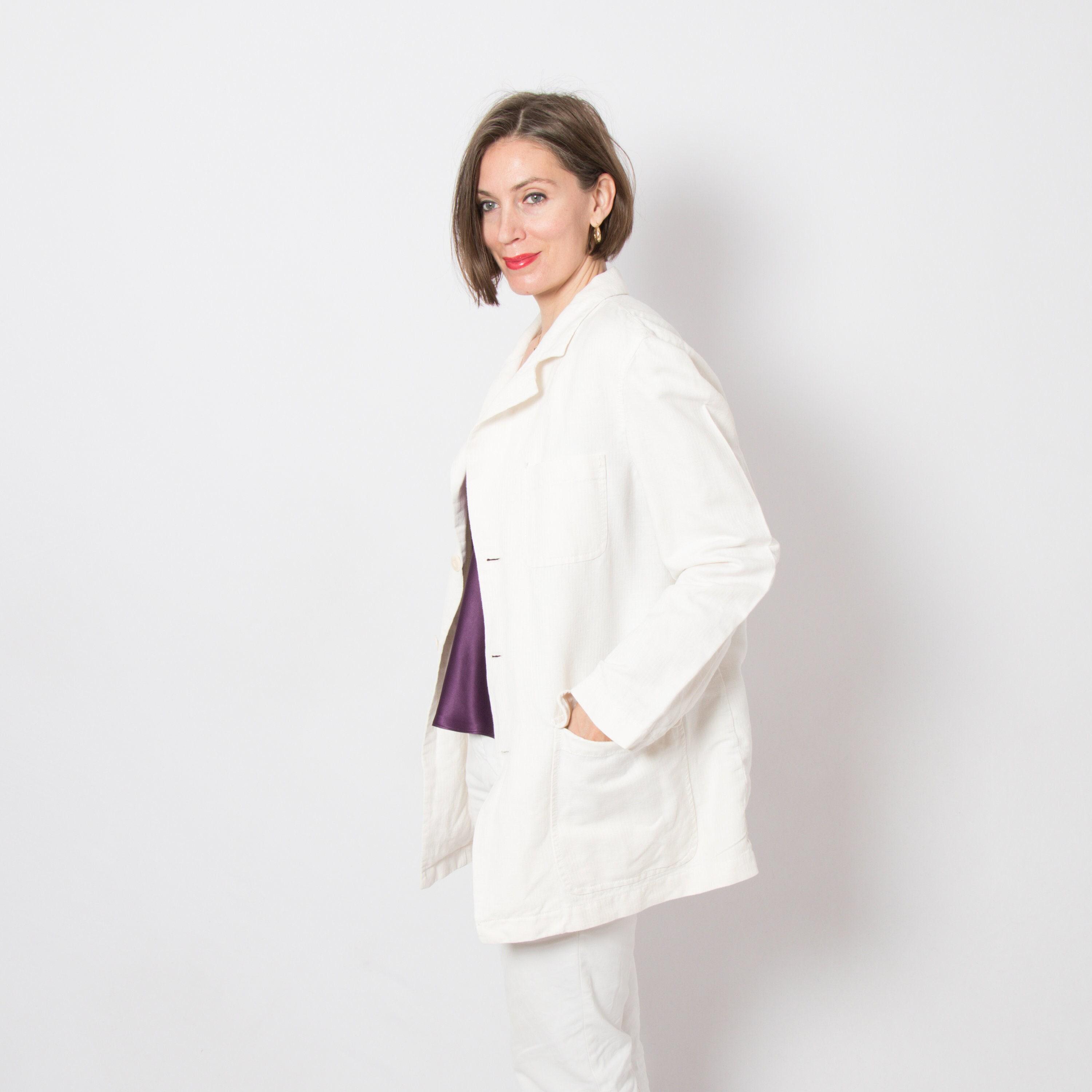 Mens Striped Linen Blazer - Etsy Canada