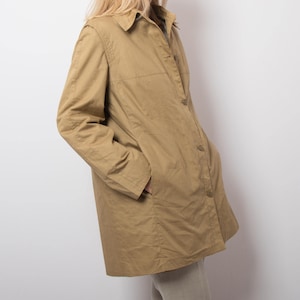 Vintage MARINA RINALDI Minimalist Relaxed fit Mac Jacket Transitional Season Classic Staple Size M Max Mara Group image 7