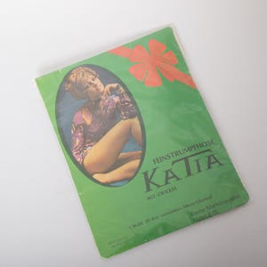 Vintage 60s Katia Nylon Tights Made in Italy Size 46/48  20 DEN Sheer “Perle”