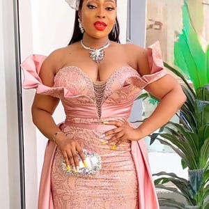 Curvy Peach Dress - Etsy