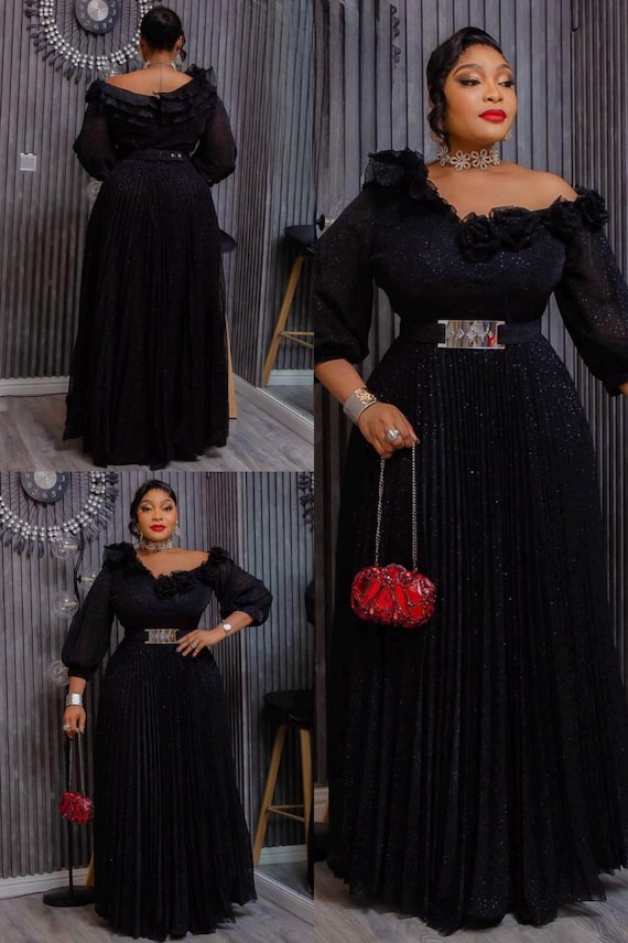 One Shoulder Wedding Guest Dress Black Tie Attire Mother of the Groom Party  Birthday Photoshoot Cocktail Grad Reception Gala Pleats Ruffles - Etsy  Israel