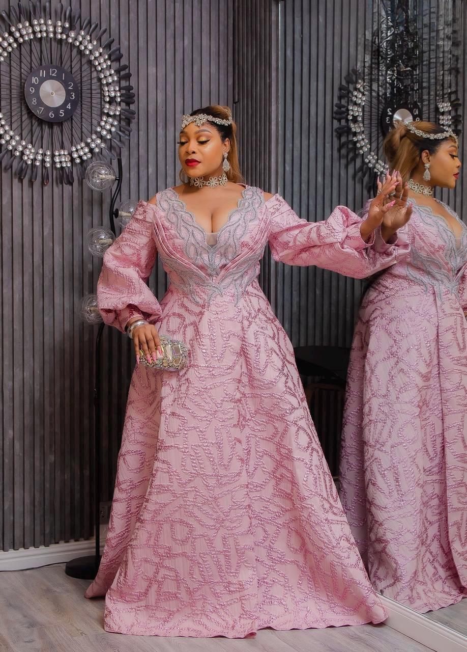 White Plus Size Church Dress - Main Image