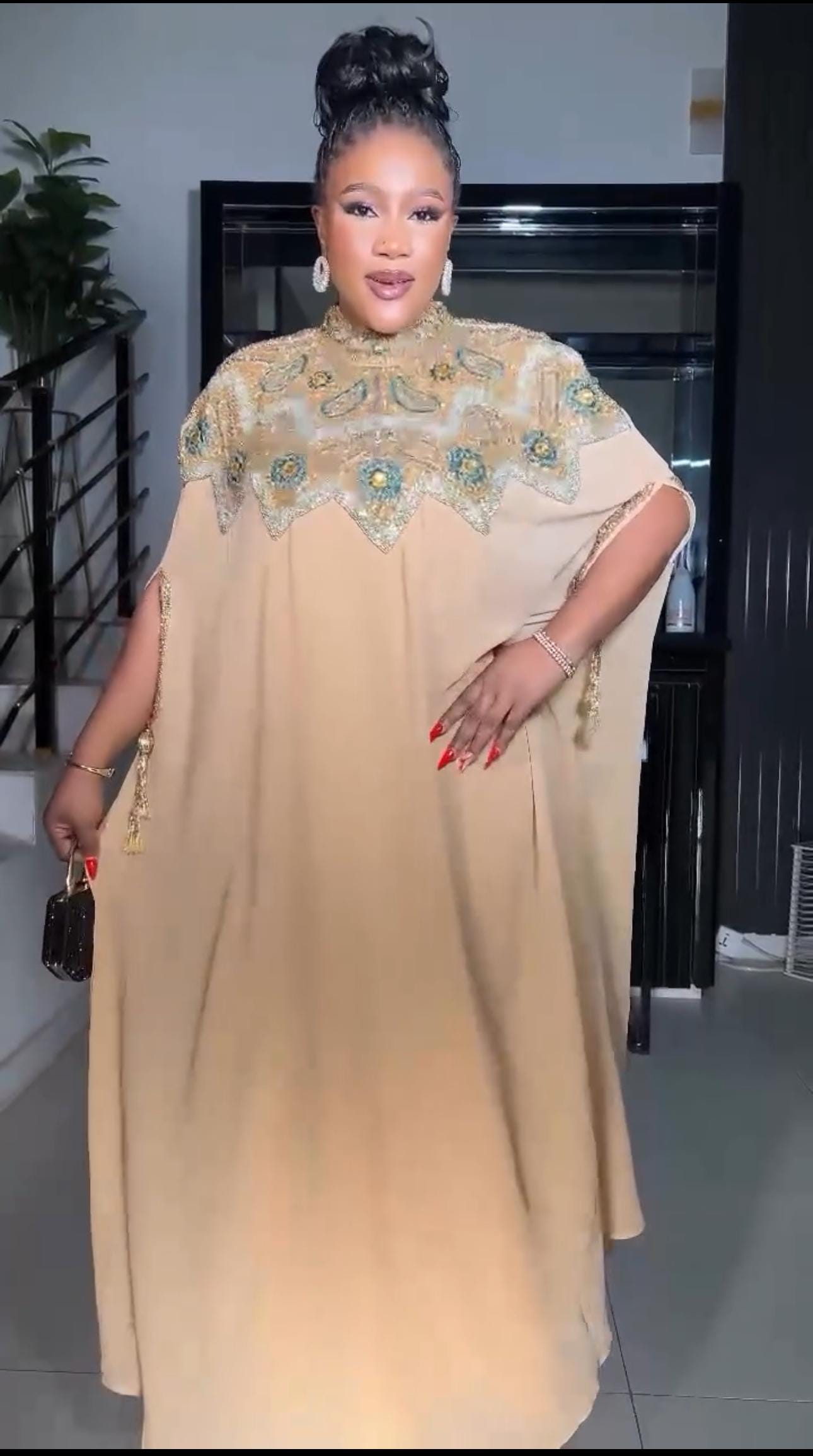 Plus Size Beaded Evening Dresses