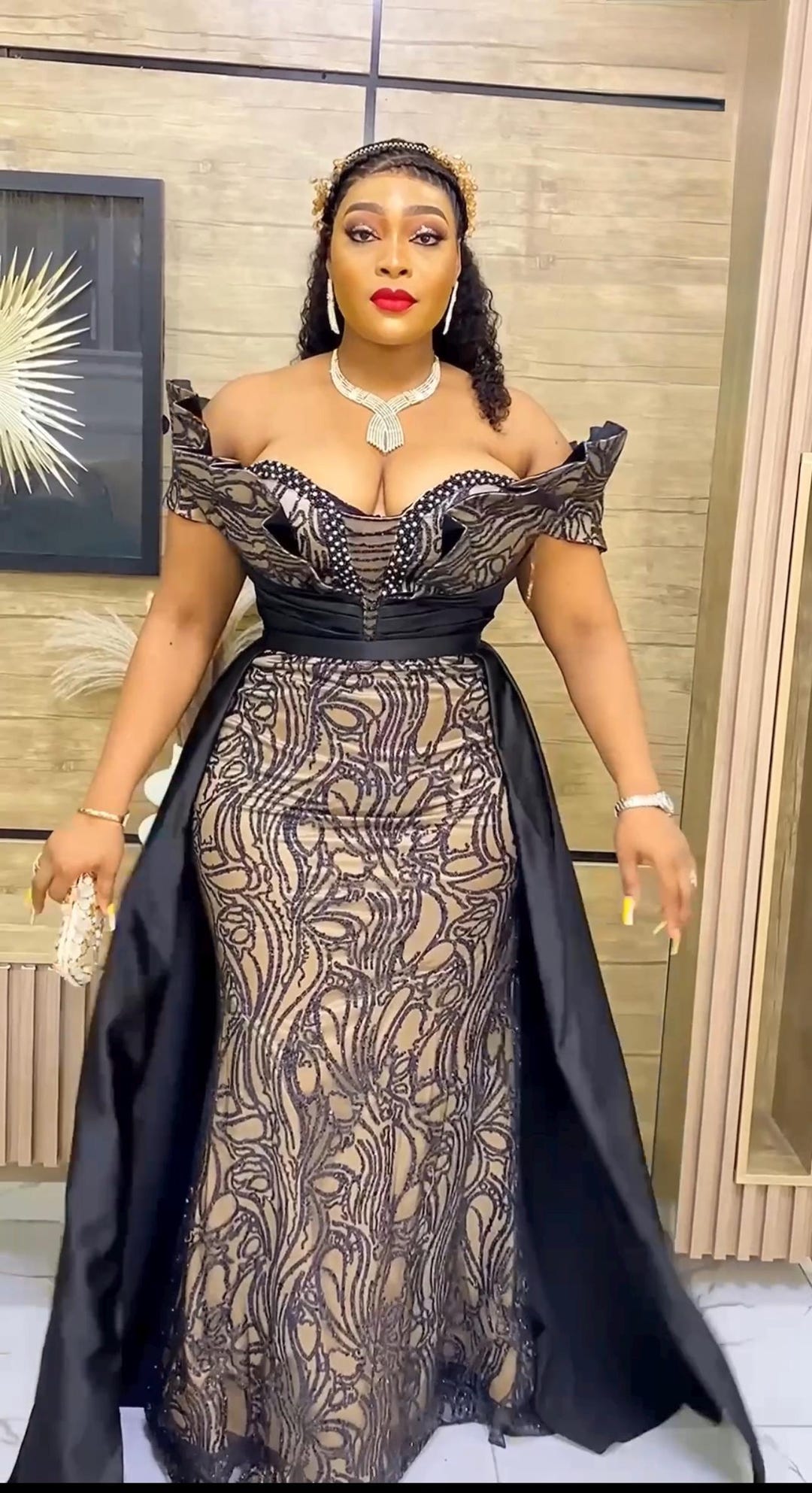 Off the Shoulder Wedding Guest Dress Overskirt, Mother of Bride Mermaid ...