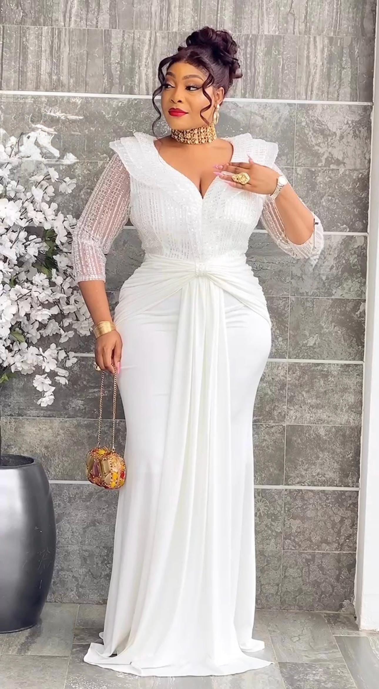 White Church Dress