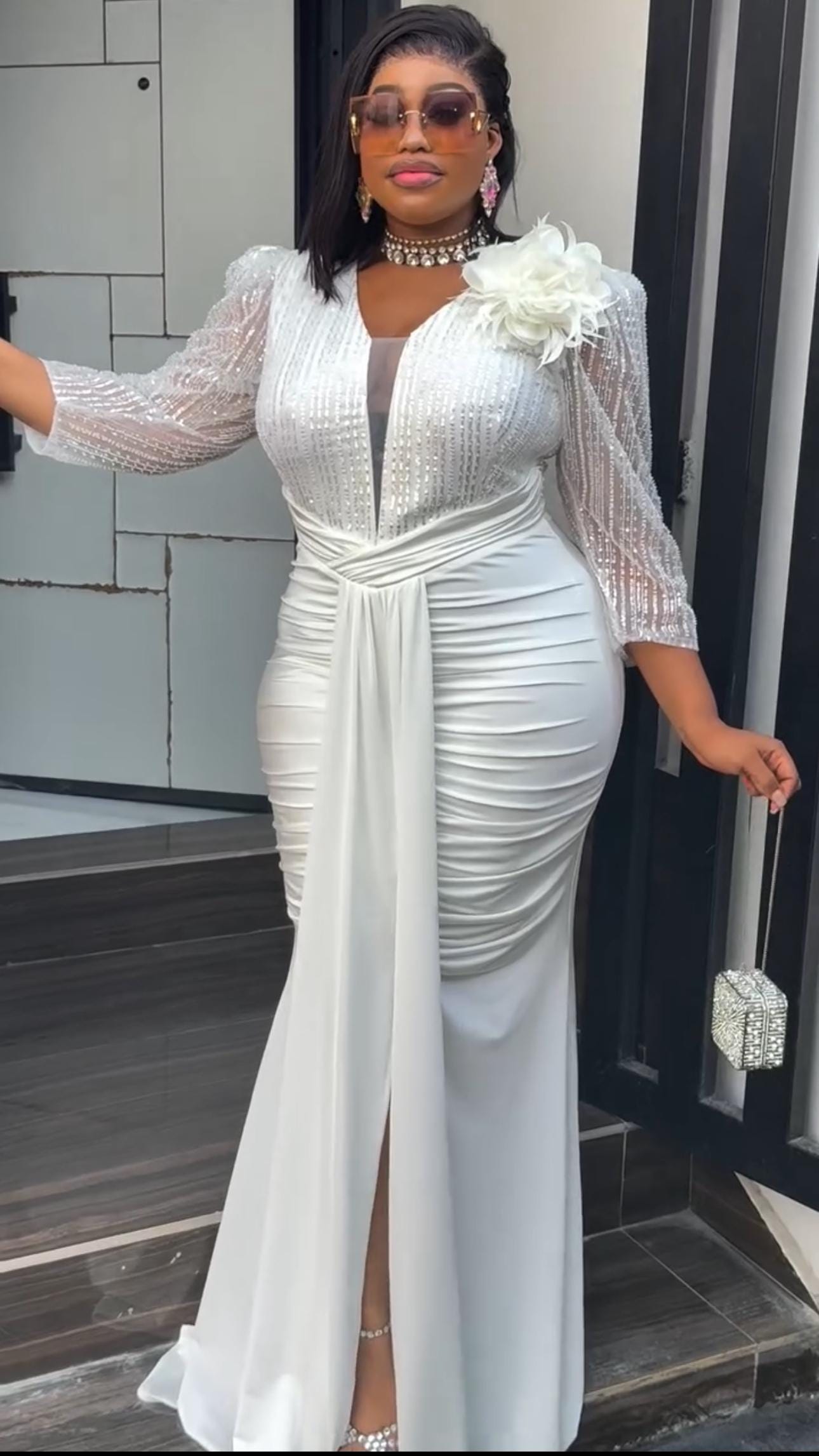slim fit dress slacks Formal White Dress