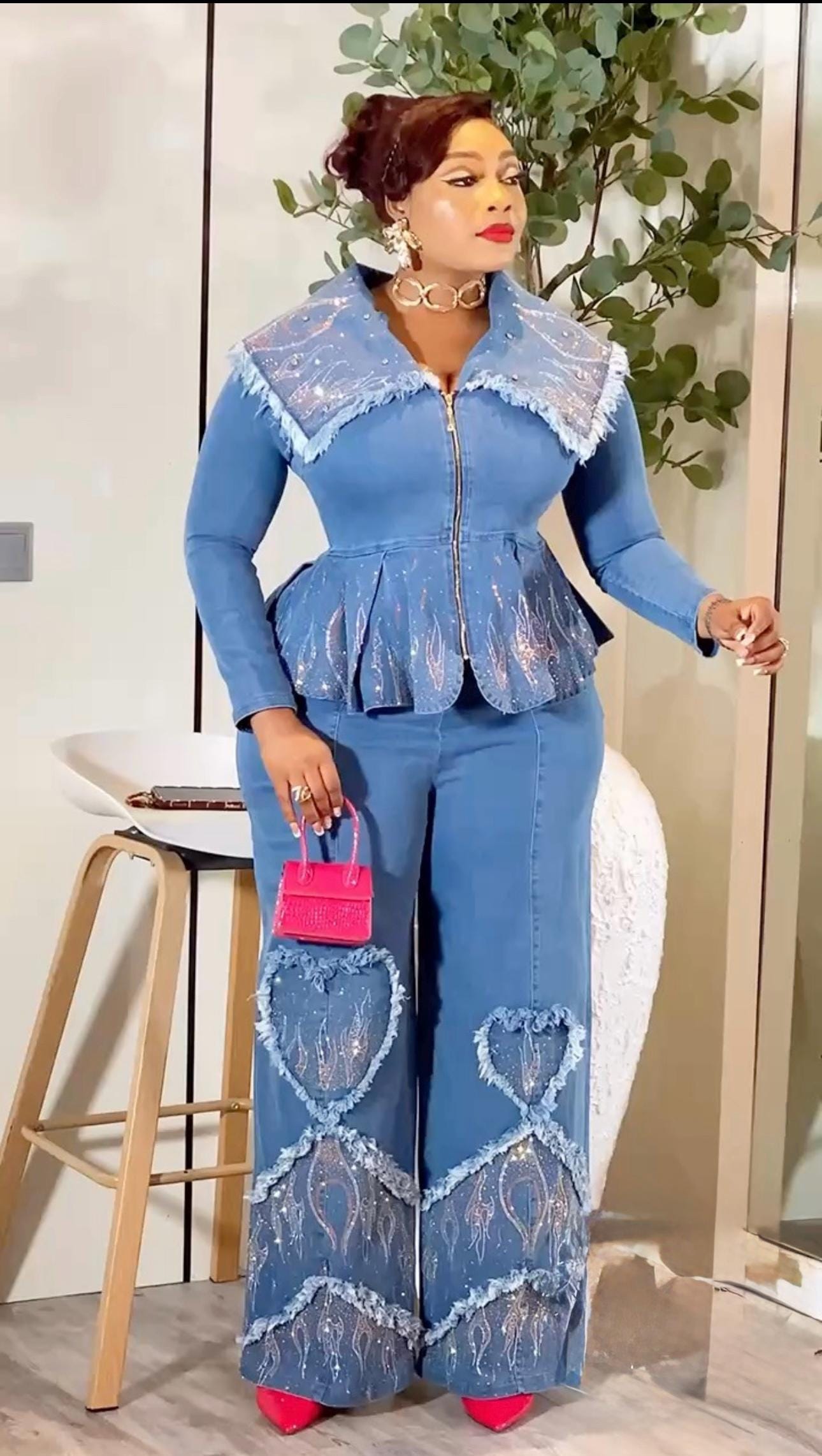 Denim Cocktail Dress