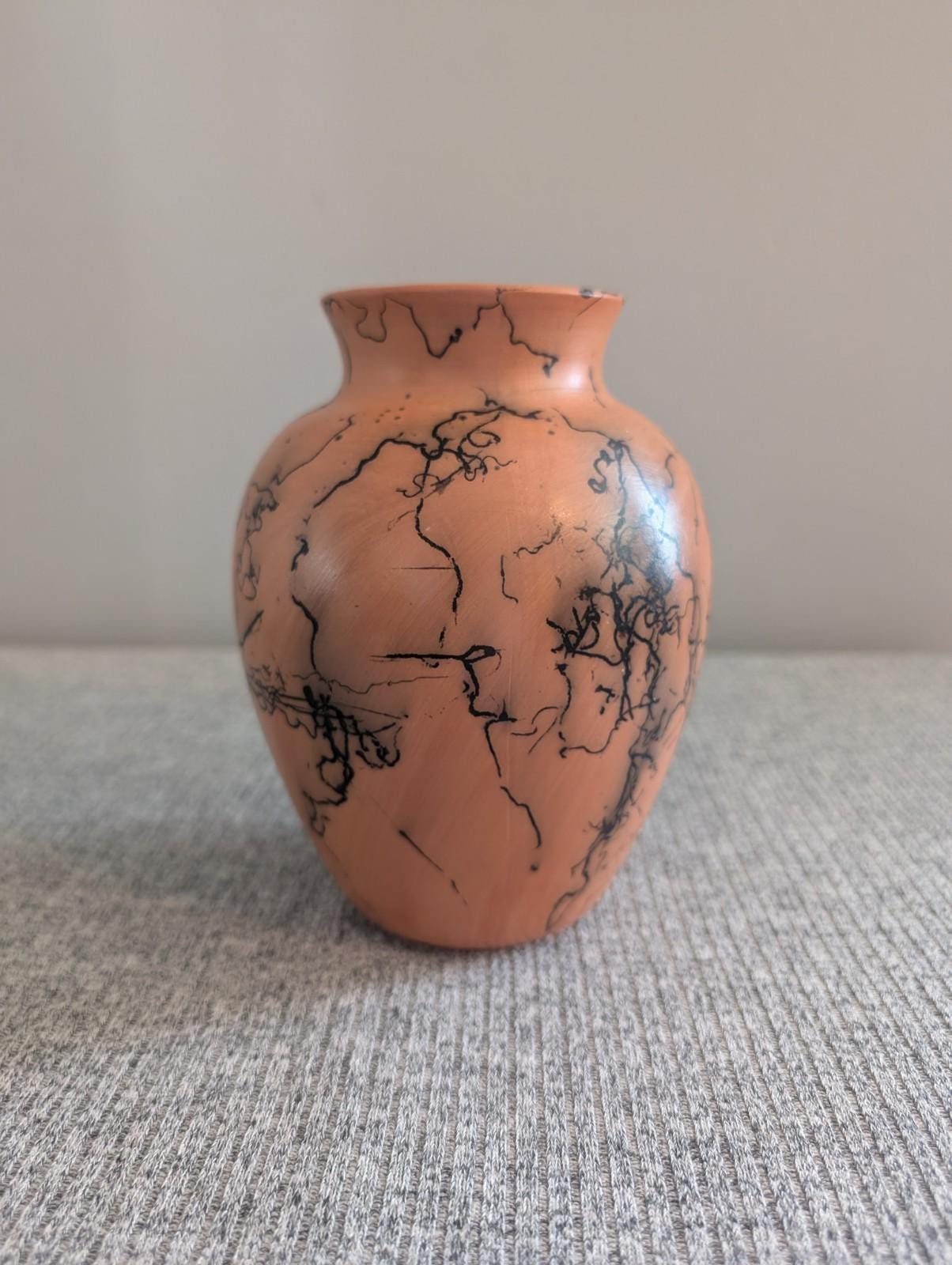 【希少品】ナバホ　壺　花瓶　Navajo ネイティブアメリカン　ヴィンテージ ネイティブ アメリカン ナバホ族 navajo ポタリー 壺 花瓶 | condense2011