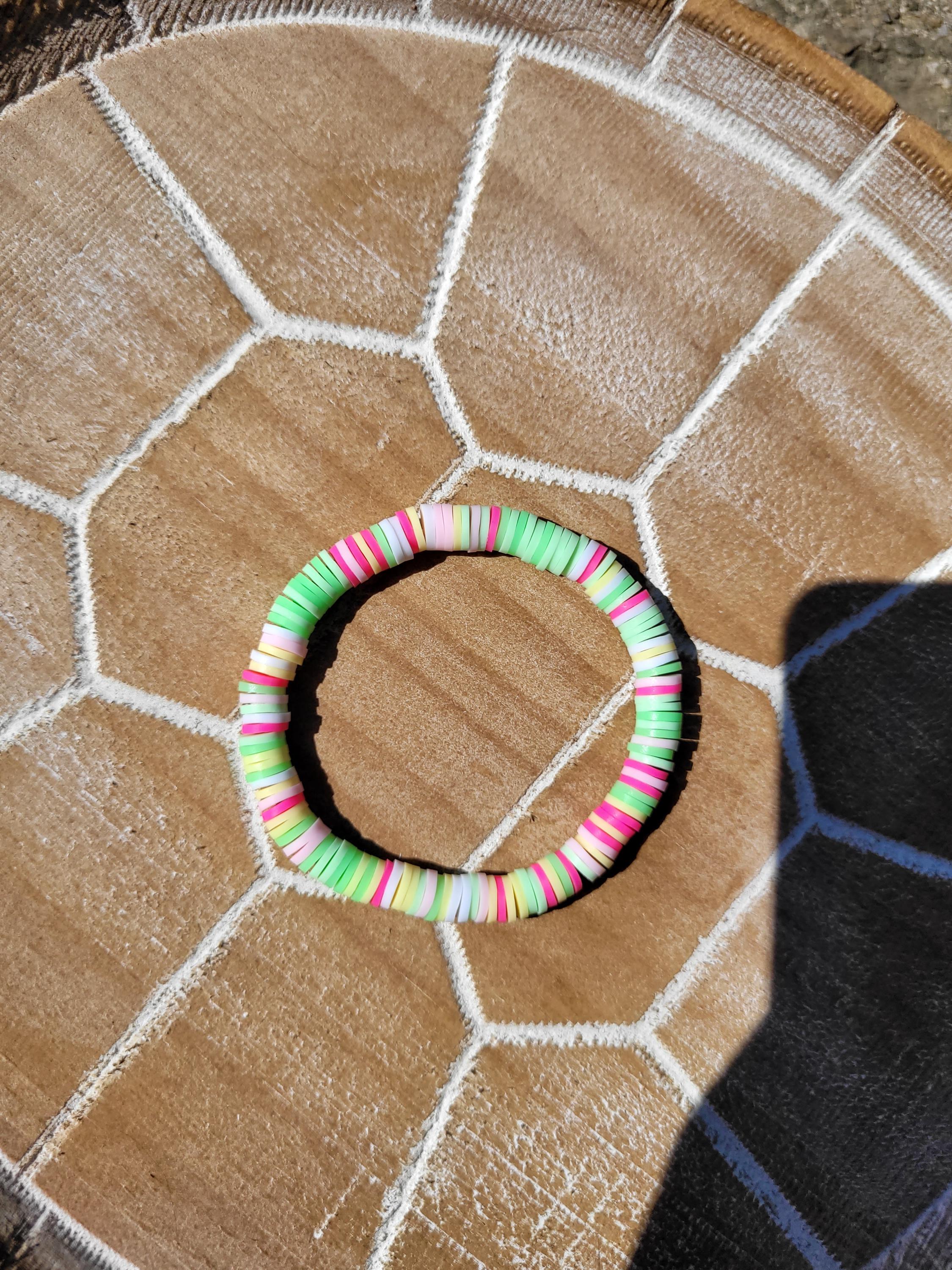 Strawberry kiwi bracelet!