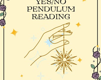 Simple Yes/No Pendulum Reading
