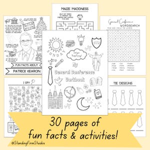 General Conference Fun Facts & Activity Workbook