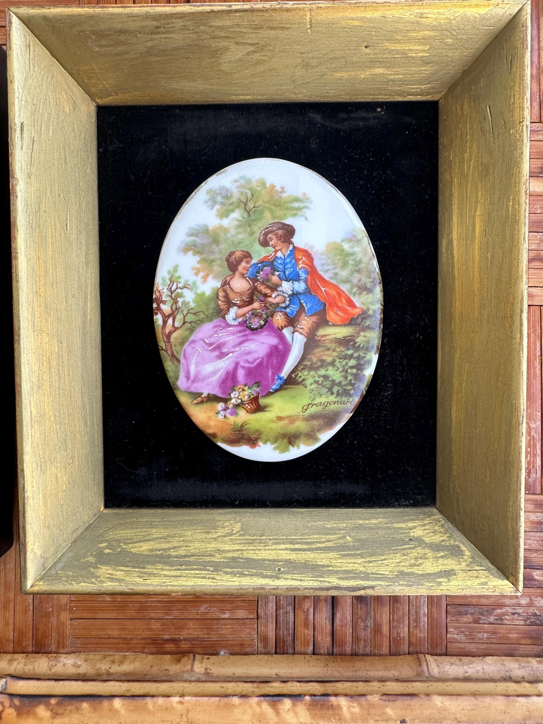 Antique limoges plaque - Etsy 日本