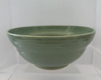 Bol para servir de gres verde Yellow Ware de Oven and Back – Decoración de cocina vintage