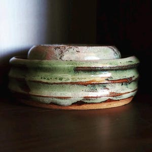 MEDIUM- Handgemaakte pingpot, zelfwatergevende/zelflozende plantenbak