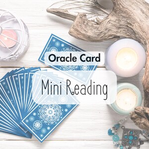 Mini Oracle Card Reading | Channeled Soul Messages | Intuitive Guidance | Personalized Spiritual Energy Reading