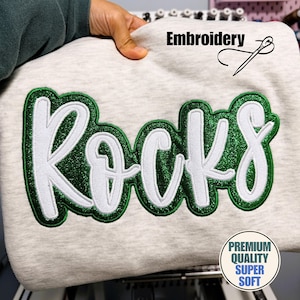 Sudadera/Sudadera con capucha bordada personalizada para baile/animación, doble aplique de brillo, calidad premium, ropa deportiva para equipos, equipo personalizado, animación