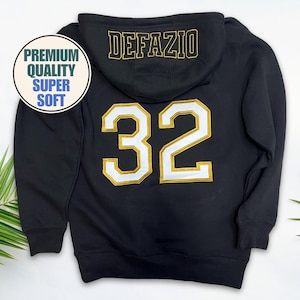 Custom Embroidered Sports Sweatshirt/Hoodie, Sports Team Apparel, Custom Name and Number, Soccer Mom Hoodie, Hockey Team, Game Day Crewneck