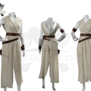 Rey Star Wars Inspired Costume, The Rise of Skywalker, Rey Cosplay, Adult Cosplay, The Force Awakens, The Last Jedi, Rey Costume for Girls
