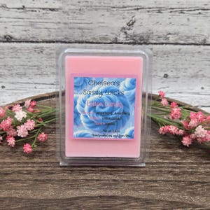 Cotton candy scented soy wax melts