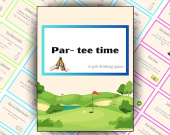 Golf-Trinkspiel: Urkomischer Party-Spaß (Druckbare PDF)