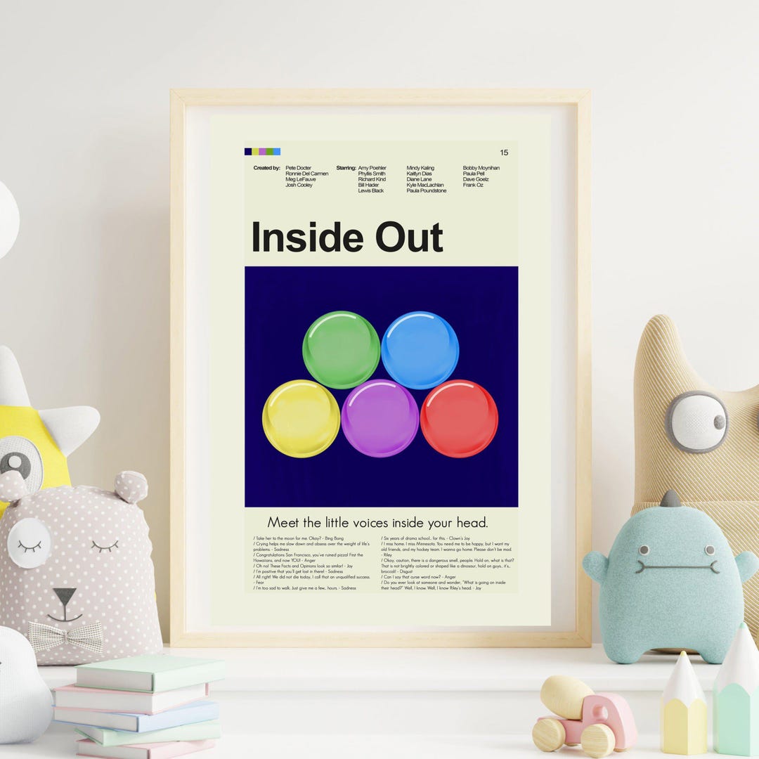 Inside Out - Memory Orbs | 12"x18" or 18"x24" Print Only - Etsy