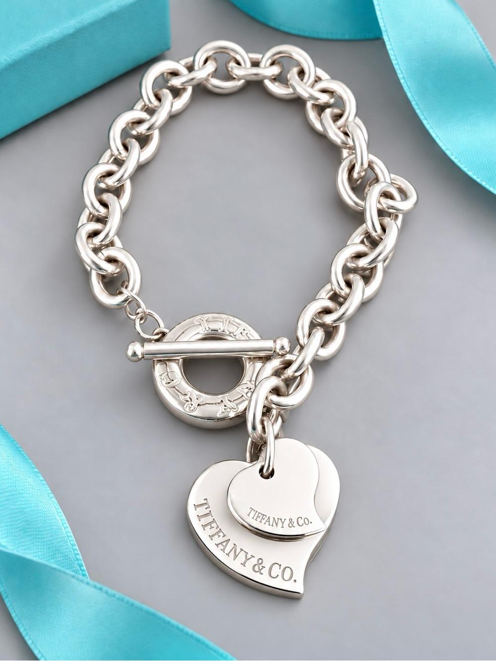 Tiffanys and co multi heart bracelet - Etsy 日本