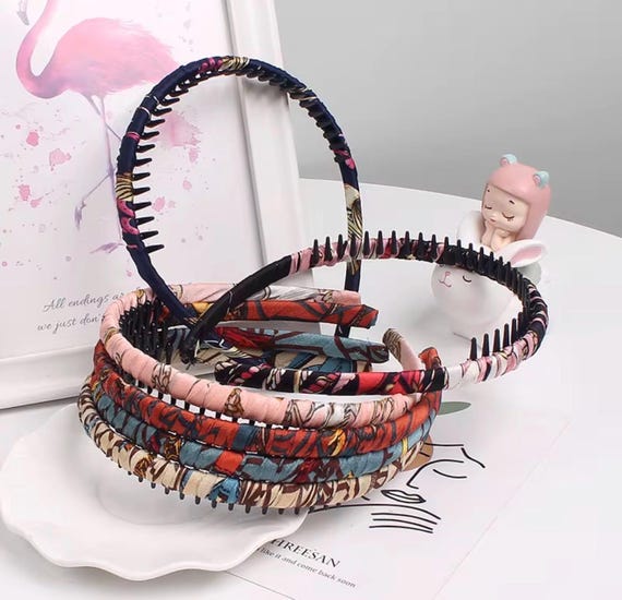 7 Floral Hair Comb Headband Bundle - Korean Style, 7 Piece  display picture 2