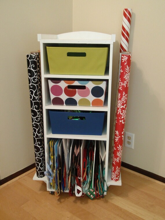 Items similar to Gift Wrap and Supply Organization Station on Etsy