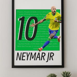 Neymar Jr “Number 10” Legacy Print