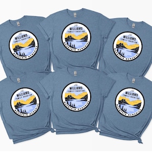 Familienurlaub Berg T-Shirt, Familien Berg Shirt, Familien Urlaub Colorado T-Shirt, personalisiertes Reise Shirt, benutzerdefiniertes Familien T-Shirt